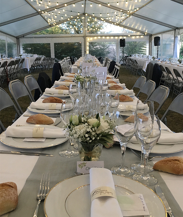 Une réception sur‑mesure